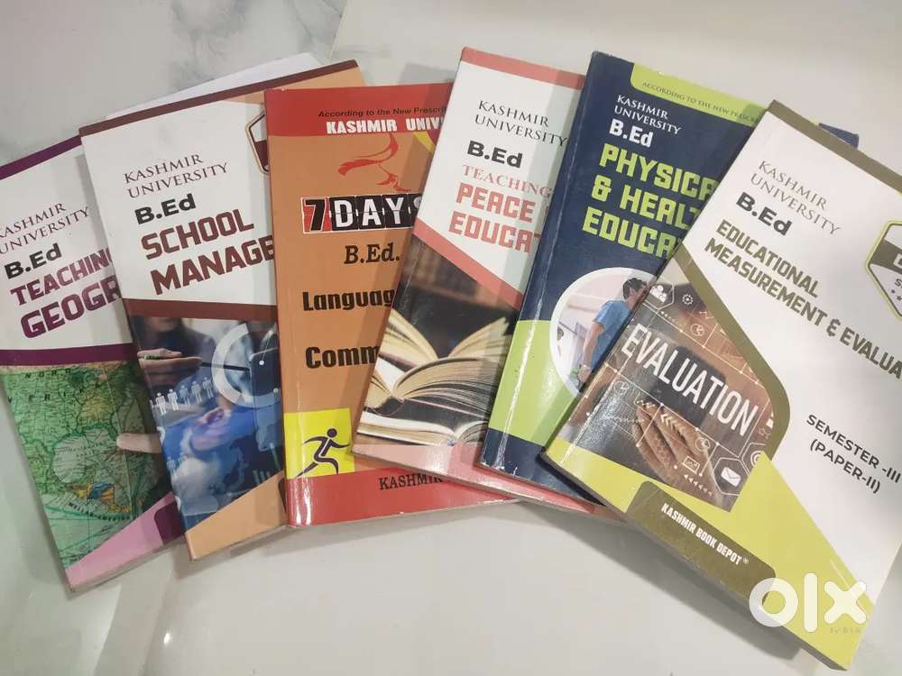 B.ed Books of Kashmir University
