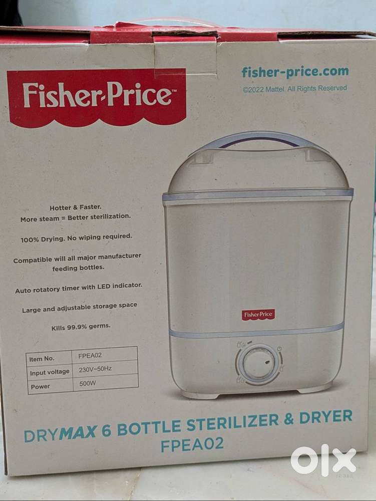 Fisherprice baby bottle sterilizer and dryer