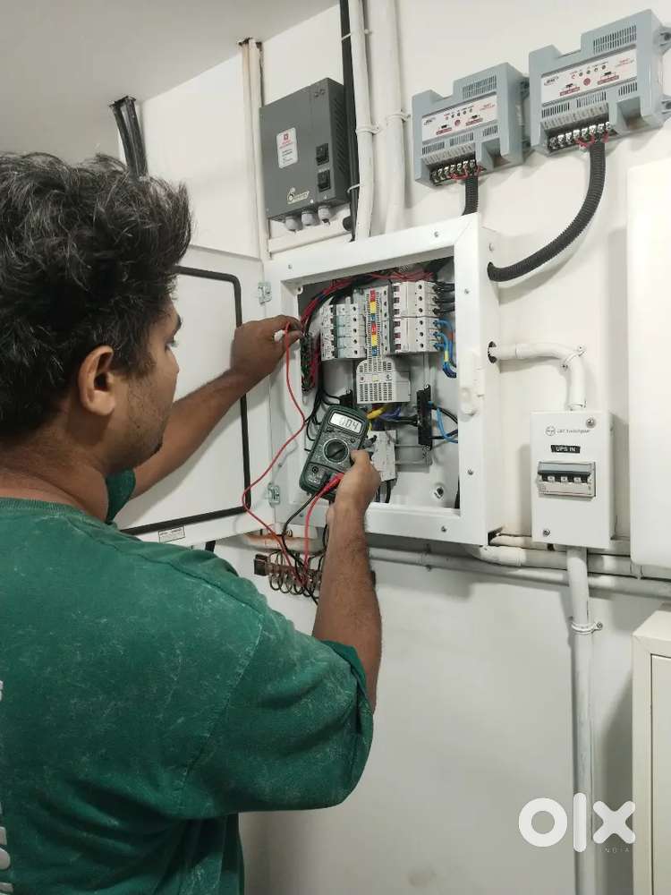All electrical and plumbing works