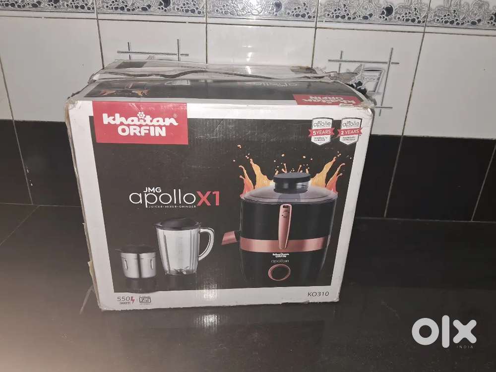 New khetan mixer with juser fresh pack box unusd mixer purchase 3200/_