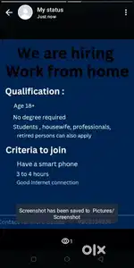 Work from home