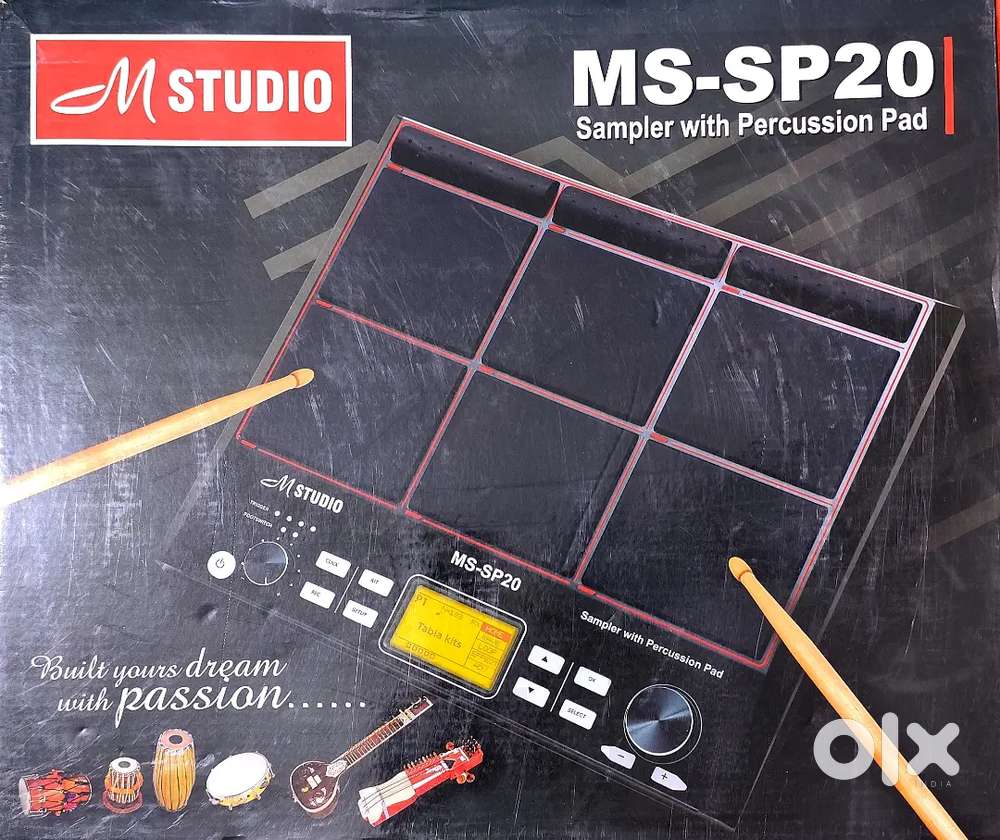 MS-SP 20 sampler with percussion pad