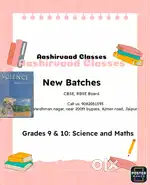 Maths and Science classes