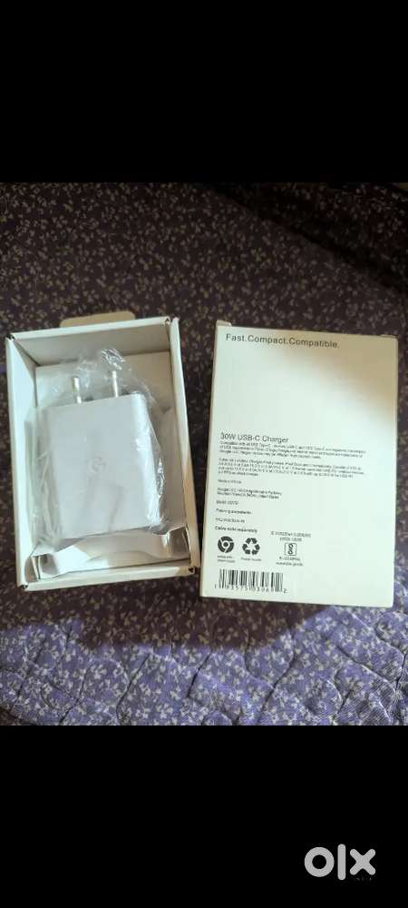 Google pixel original charger 30W