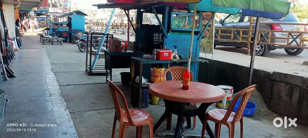 Fast food stool.