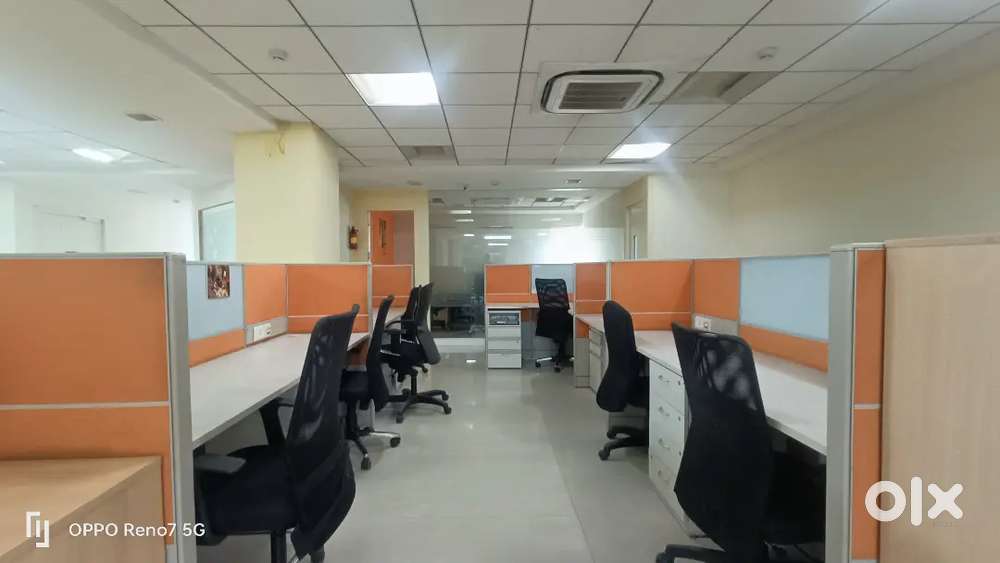 51 Workstations 7 Cabins 1 Conference plug and play office for Rent