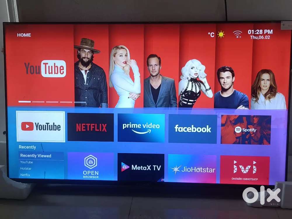 55 Inch Android LED TV – Excellent Condition  Smart Features