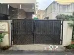 Door gate iron swing