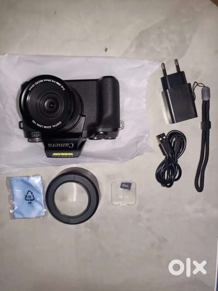 4K 64MP Camera Black Saneen