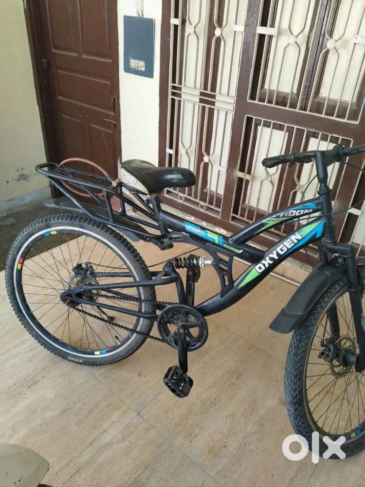 Very good condition double shocker double disc brake MTB hai