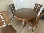 Round table 4 seater dinning set