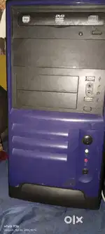 Computer CPU (price negotiate )  Speakers Box, Amplifiare Rs.6000/-
