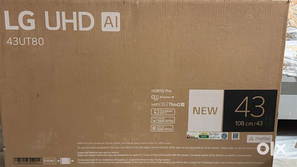 LG UHD AI 43 Inch TV 2025 Model