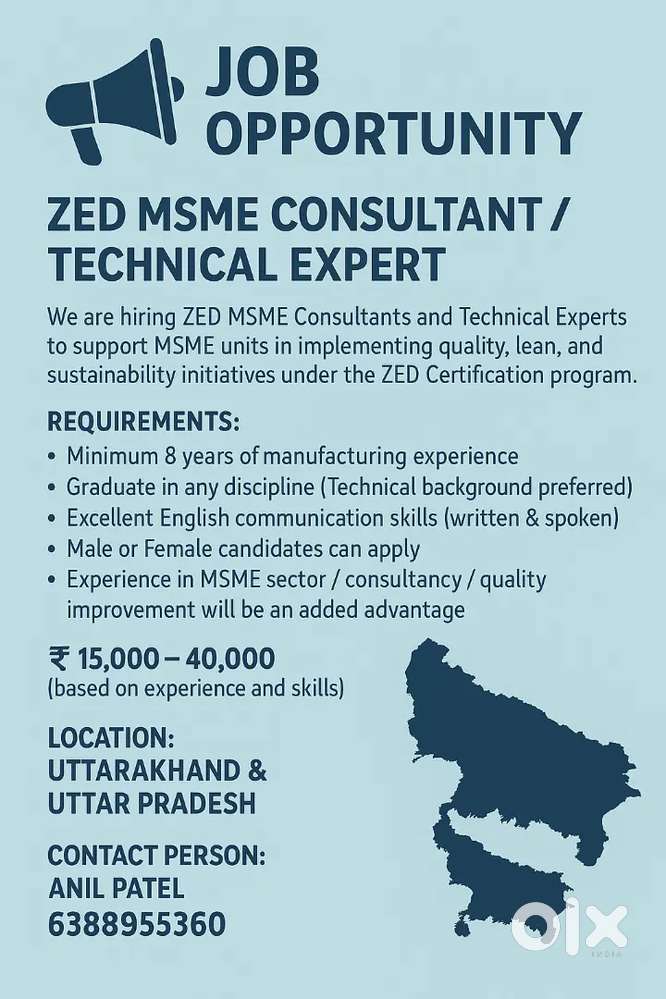 Zedmsme consultant and technical expert