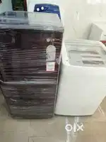 I'd009 lg single door fridge & top load Washing machine
