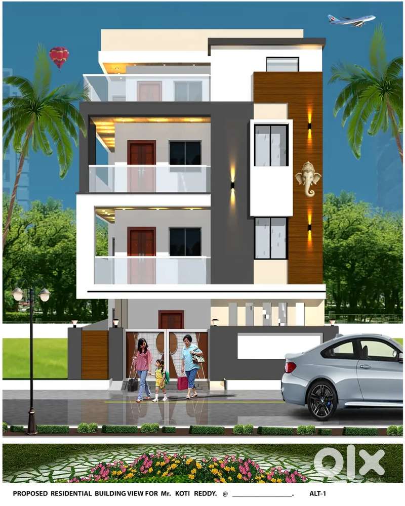 Manyguda ,G+2 penthouse, 164 Sq yards