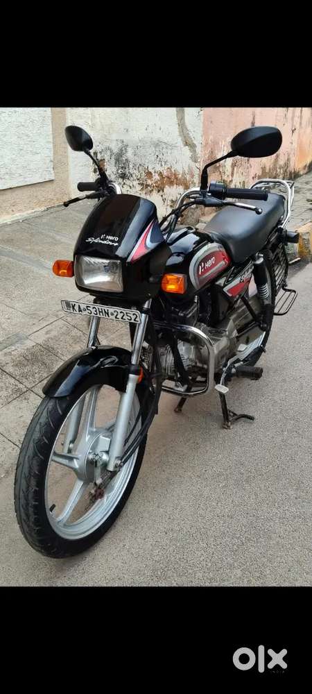 Hero splendor plus 2022 oct model brand New collection single owner