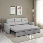 Clanster 3 Sofa cum bed Seater Fabric