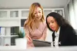 Female office assistant