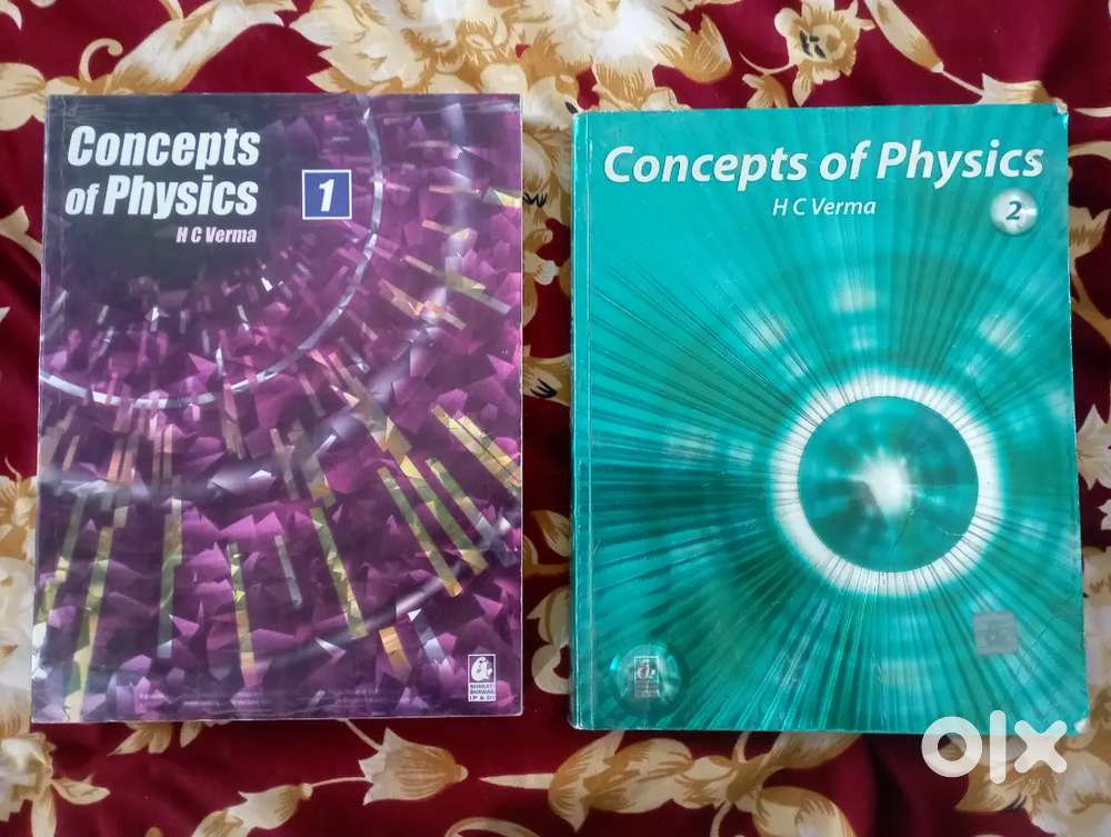 HC Verma Concepts of Physics Part 1 & 2 – Like New Condition