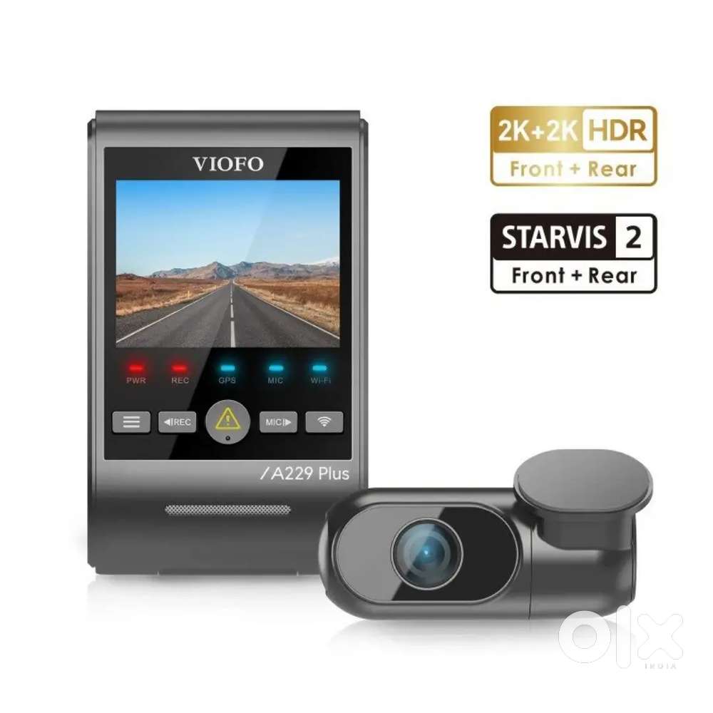 VIOFO A229 DASHCAM FRONT & REAR
