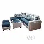 Sat. sale buying new sofa 8490, L size sofa 13990/-EMI on bajaj