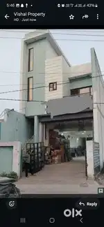 260 gaj semi comercial house and