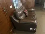 Stanley leather Sofa