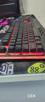 Red gear Keyboard