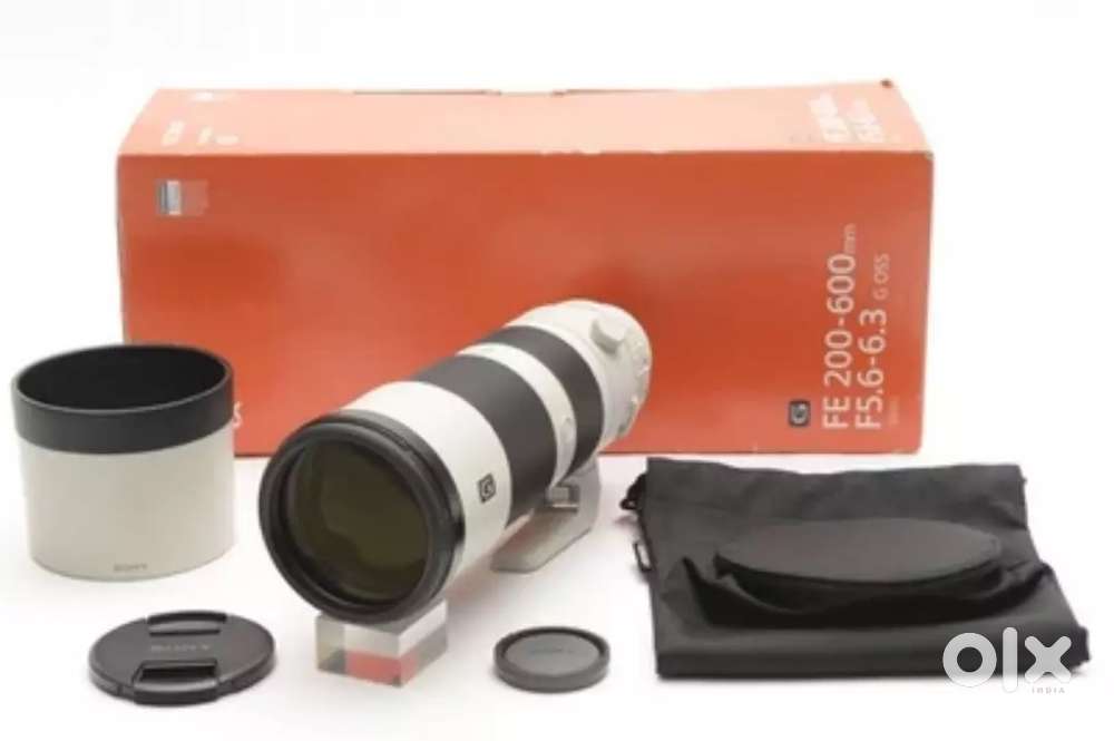 Used item SONY FE 200-600mm F5.6-6.3 G OSS Telephoto Zoom Lens.,