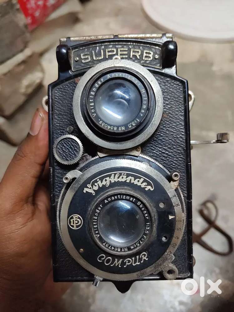 Original Voigtländer Superb Twin Lens Reflex camera