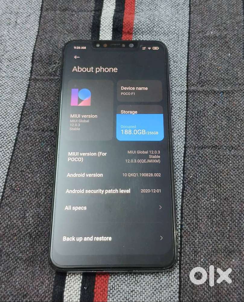poco f1 grey