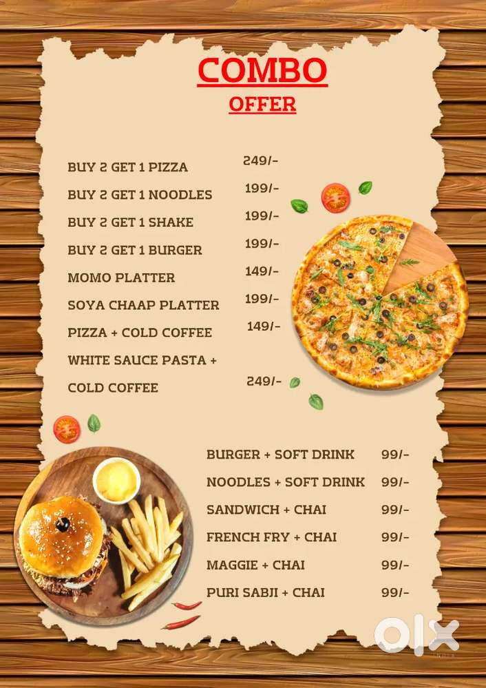 Helper in a restaurant