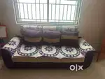 Sofa and dining table