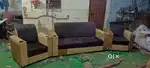 NEW GOOD LOOKING SOFA SET WITH CUP HOLDER 3+1+1