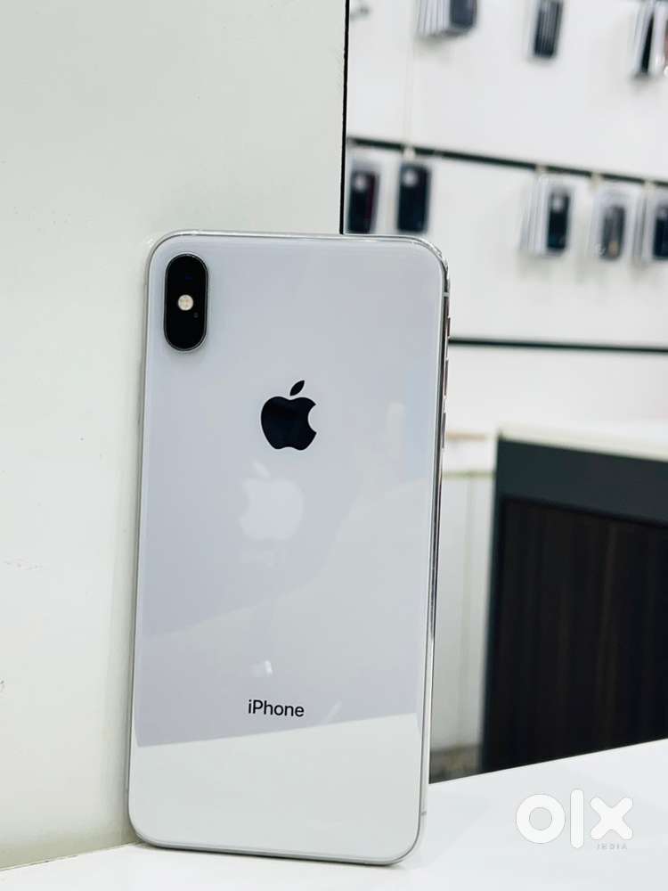 IPHONE XS MAX 64GB SILVER 91% battery working fine isquare vadapalani