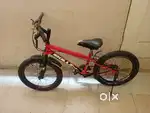 A well maintained bicycle for age group 6 to 10