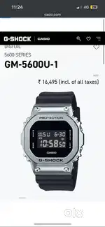 Gschock DIGITAL 5600 SERIES GM-5600U-1