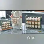 Acrylic Egg Holder For Refrigerator Door, Egg Storage Box Creative