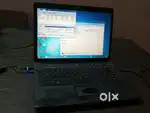 Good condition Compaq laptop home used with bag, adapter and new  ssd