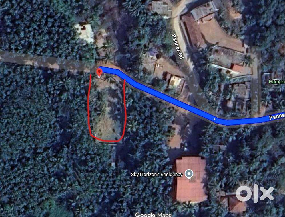 25 cents plot sale in Paneer near Deralkatte