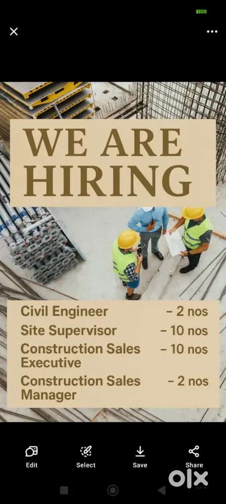 Construction company requirements