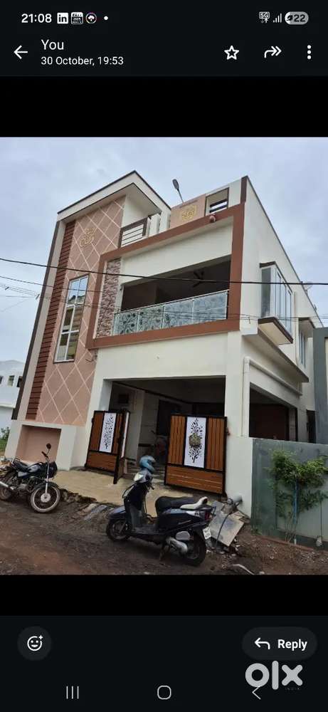 Induvidual house rental  near by singanallur location