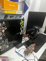 Gaming PC with Gaming Monitor, accessories and home theatre for sale