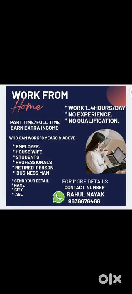 Online work from home