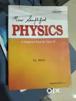 Physics guide by s.l arora volume 1