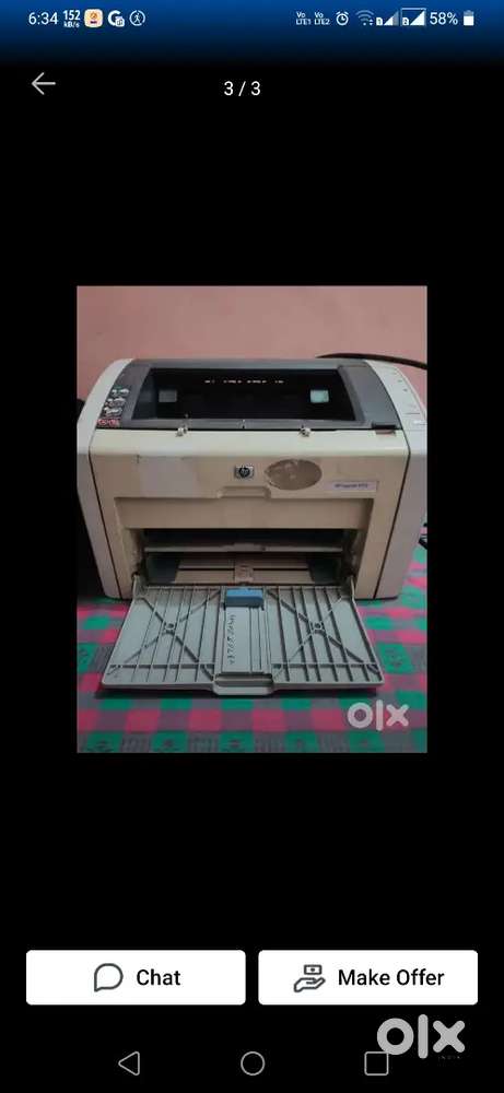 Hp laserjet printer 1022