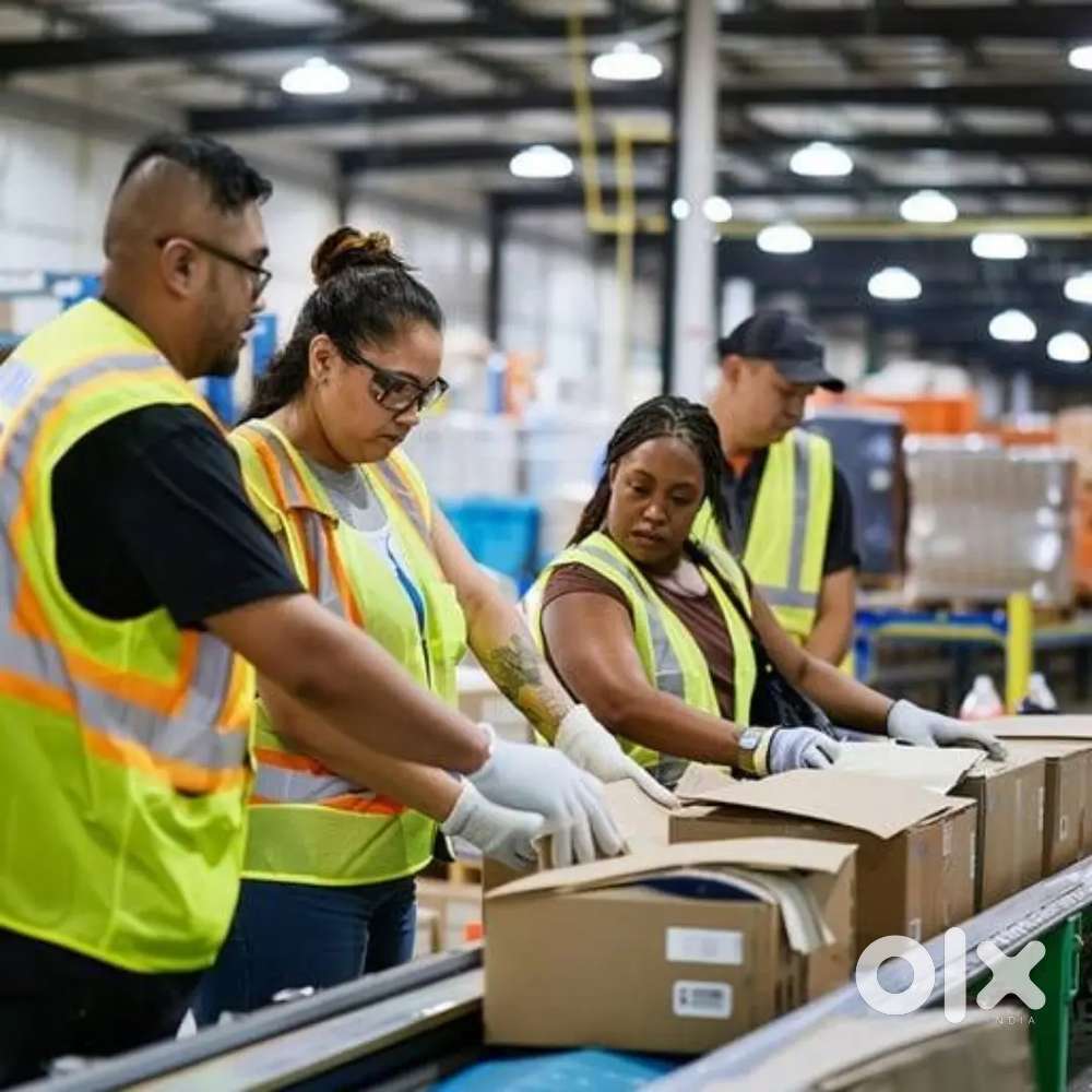 Wanted male/ female packing staffs inside warehouse