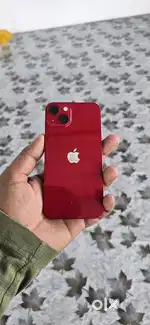 IPHONE 13 , RED,128 GB, GOOD CONDITION with box and bill