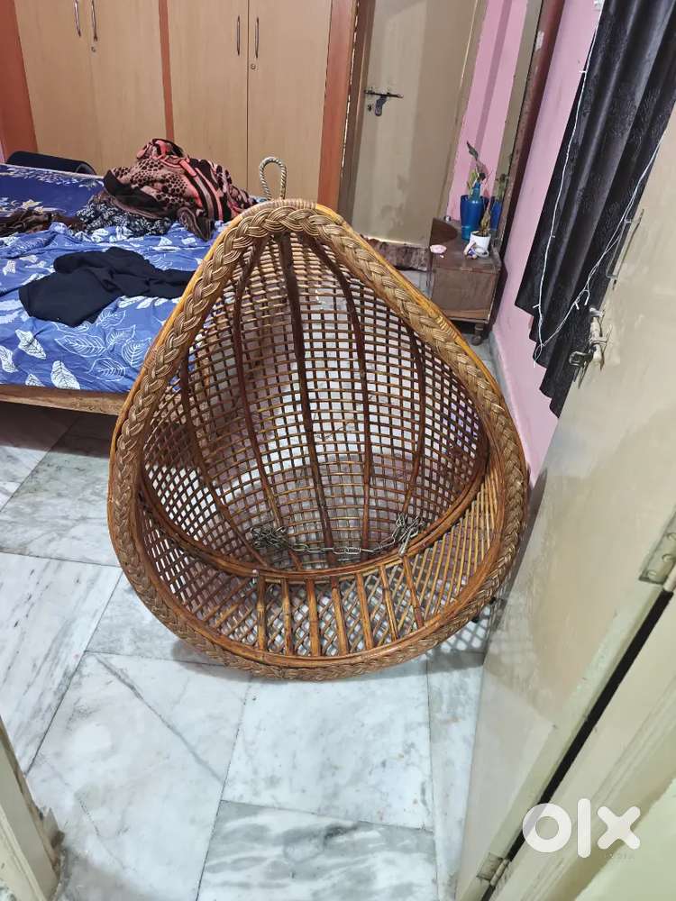 Cane swing chair